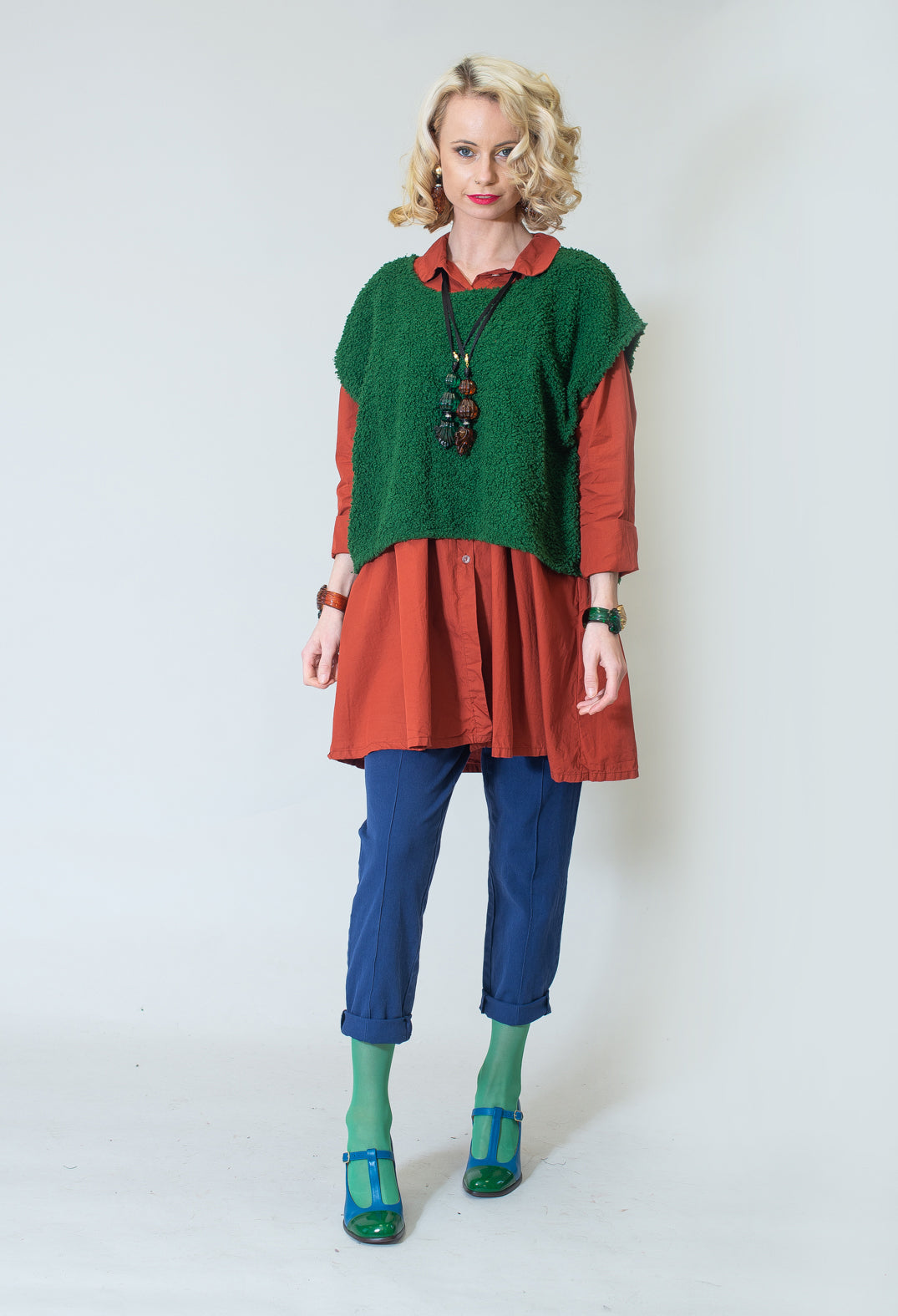 Paderbote Skinny Leg Trousers in Raum