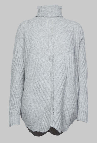 Thick Knit Jumper in Grey