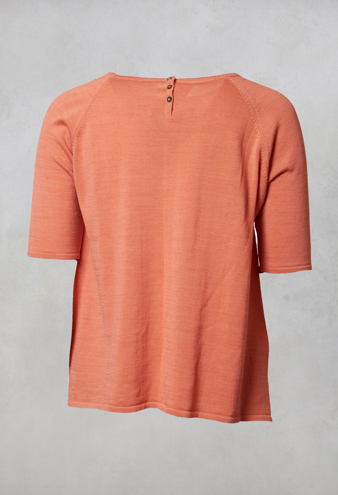 Top Key Short Sleeves in Dusty Pink
