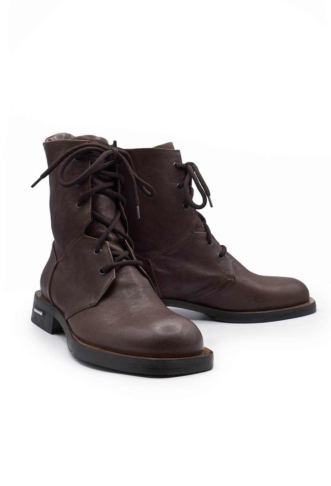 Tronchetto Fuco Boots in Moro