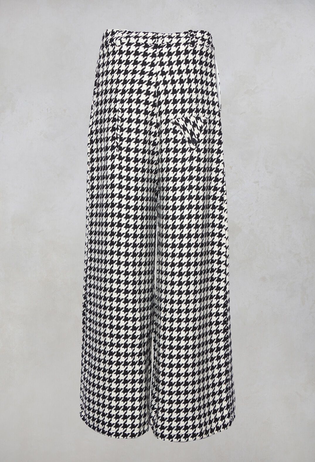 Hounds Tooth Printed Trousers in 1000