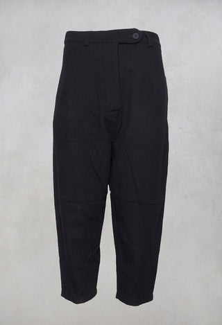 Textured Smart Trousers in 9000