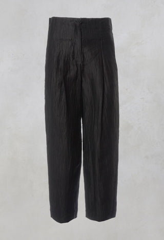 Trousers in Nero