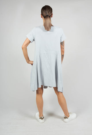 Tunic with Flared Hemline in Ice Print