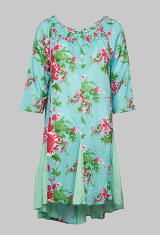 Tunic with Three Quarter Sleeves in Floral Marie Print