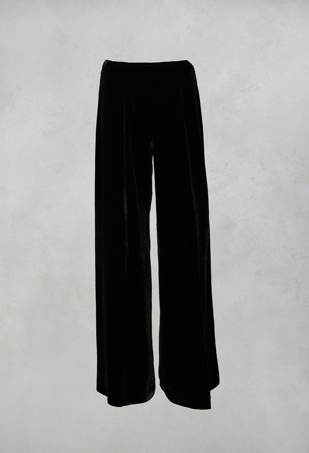 Velvet Trousers in Black