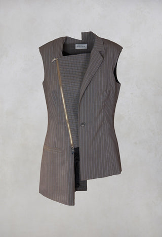 Waistcoat in Brown