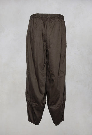 Wurmheere Trousers With Elasticated Waist in Teak