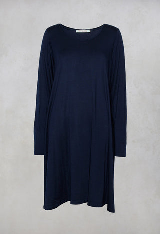 Zauderhaft Jersey Dress in Sehnen Navy