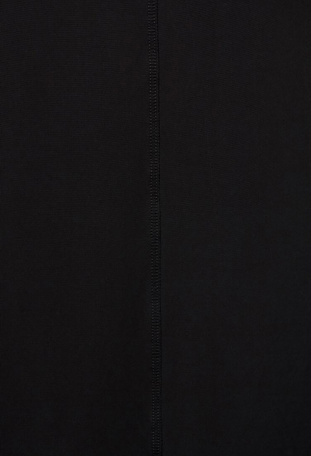 Chartress Top with Drop Hem at Back in Black