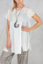 Tunic Samaira Black Poppy in Liquen